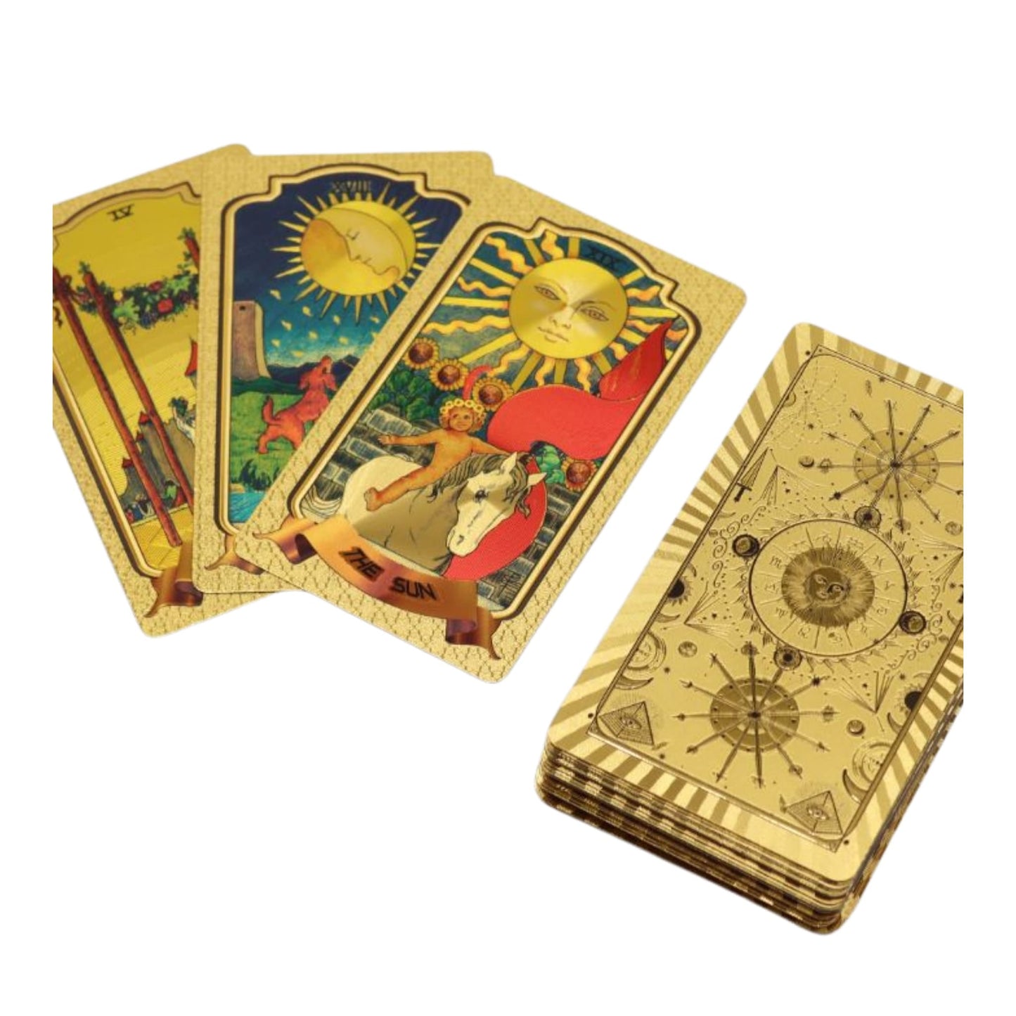 MAZZO DEI TAROCCHI GOLD - Namastè alchimia del benessere