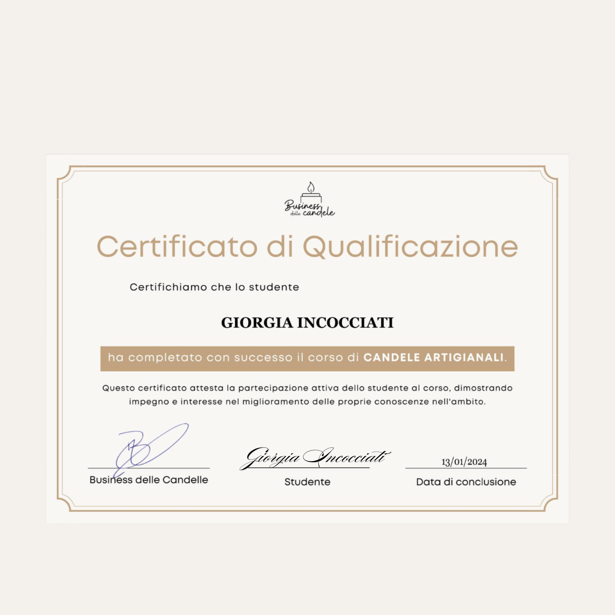 CREAZIONE di candele artigianali - Namastè alchimia del benessere