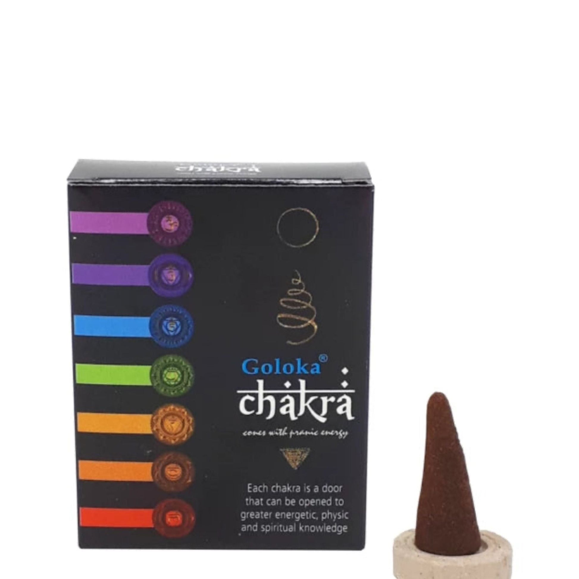 INCENSO CONETTI 7 CHAKRA - Namastè alchimia del benessere