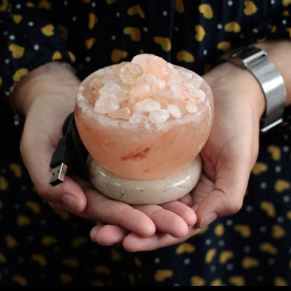 LAMPADA DI SALE DELL HIMALAYA USB - Namastè alchimia del benessere