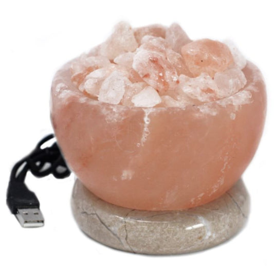 LAMPADA DI SALE DELL HIMALAYA USB - Namastè alchimia del benessere