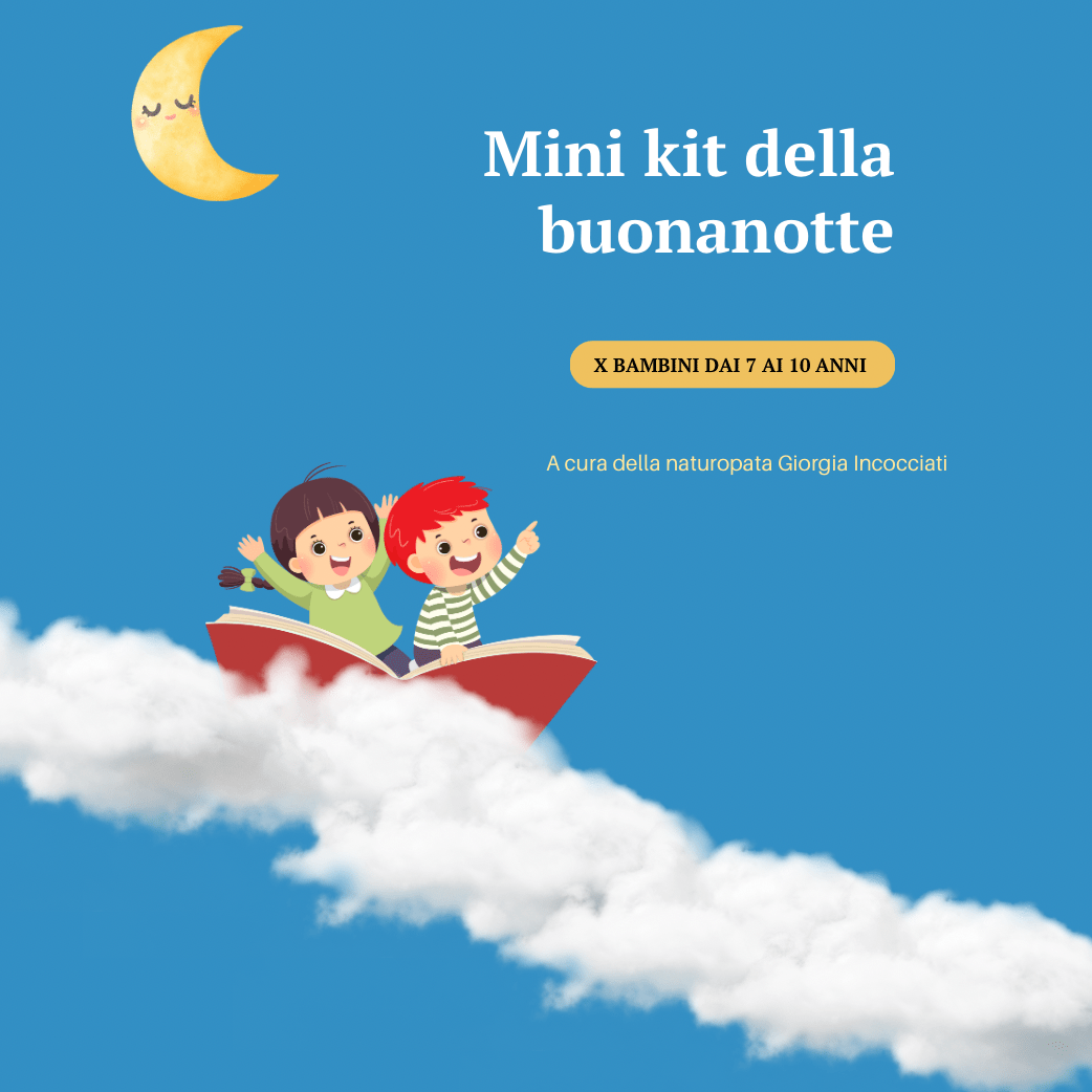 Mini Kit del sonno per bambini dai 7 ai 10 anni - Namastè alchimia del benessere