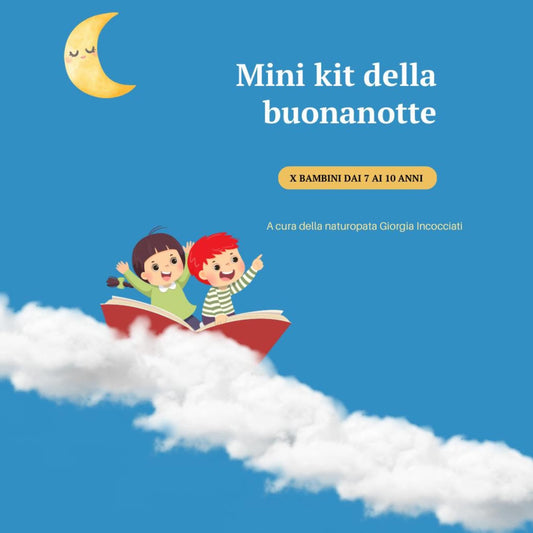Mini Kit del sonno per bambini dai 7 ai 10 anni - Namastè alchimia del benessere